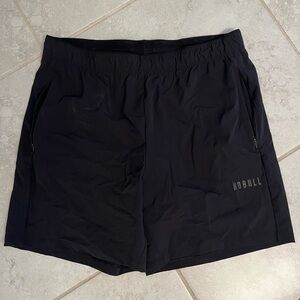 NOBULL Men's Athletic Black Shorts